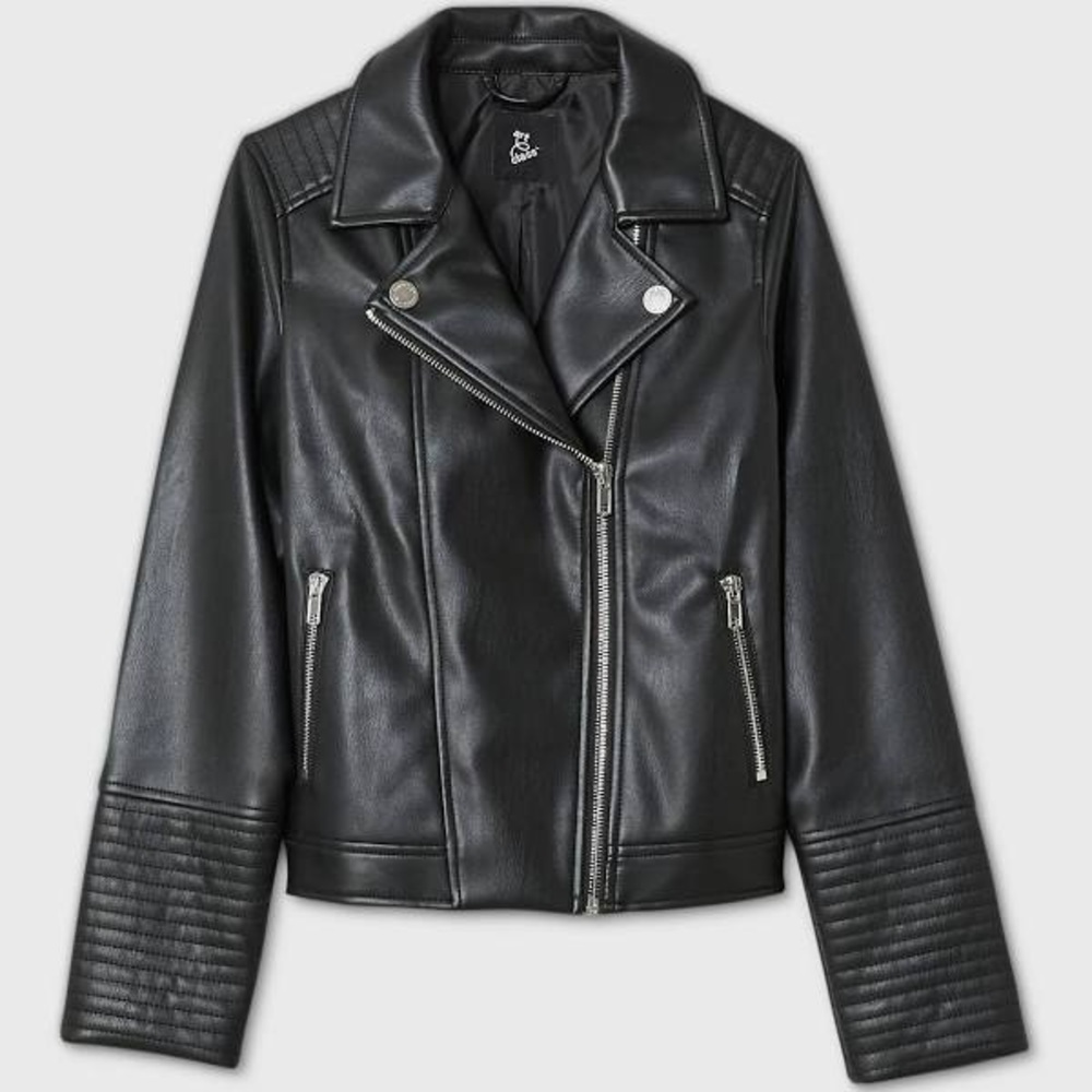 Target “art class” leather jacket